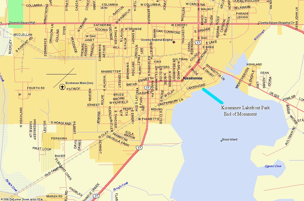 THIS IS A MAP OF THE KISSIMMEE MUNI AREA