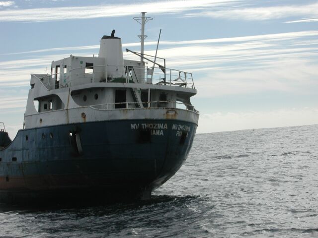 Sinking of the M.V. Thozina